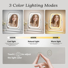 GioeDa 10x detachable magnifier close-up for precise makeup benefits