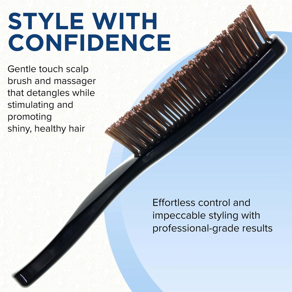 GIORGIO brush on bathroom counter ready for wet or dry use