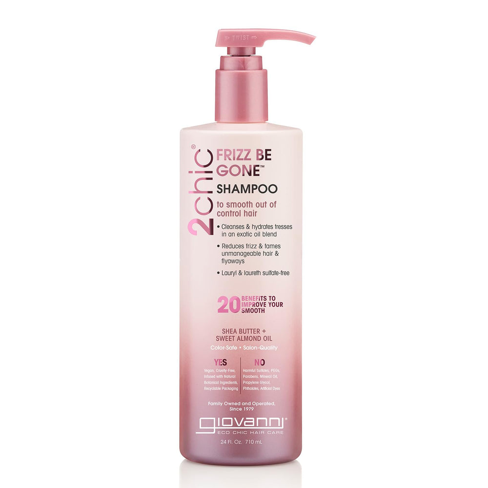 GIOVANNI 2chic front packaging showing 24 oz bottle and benefits