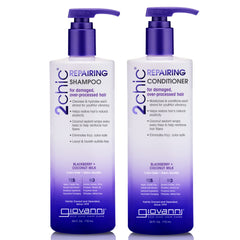 GIOVANNI 2chic front packaging showing product benefits and size