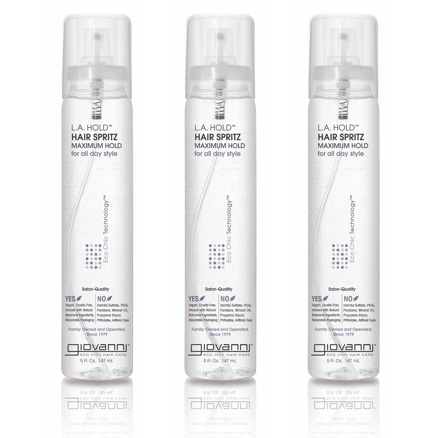 GIOVANNI front packaging showing label and eco-friendly benefit