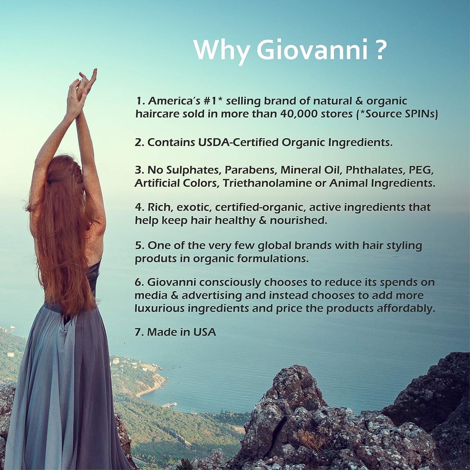 GIOVANNI size comparison in hand showing travel-friendly convenience benefit