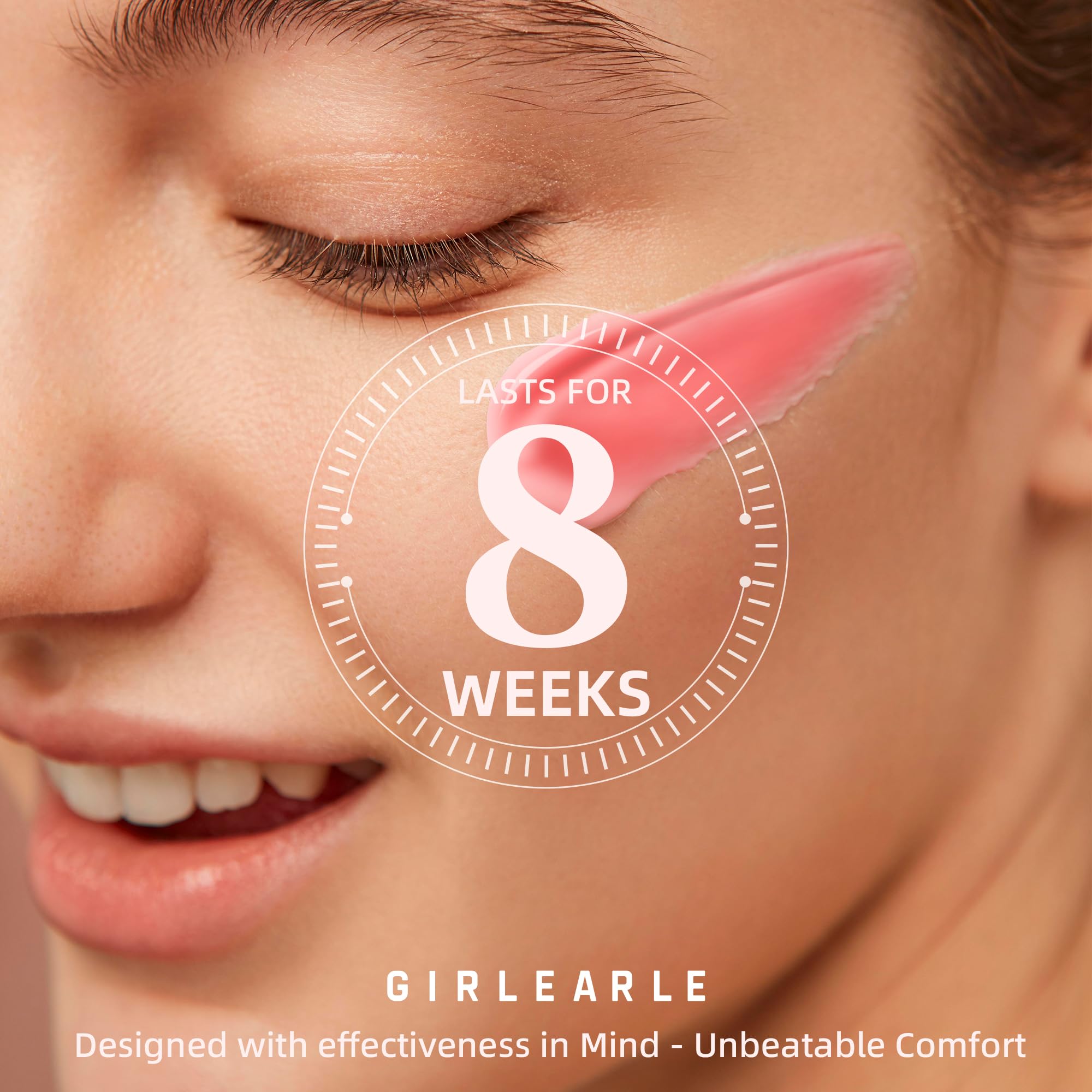 GIRLEARLE professional waxing on bikini area demonstrating gentle results