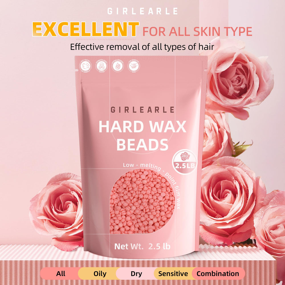 GIRLEARLE label close-up emphasizing rose oil ingredient calming skin