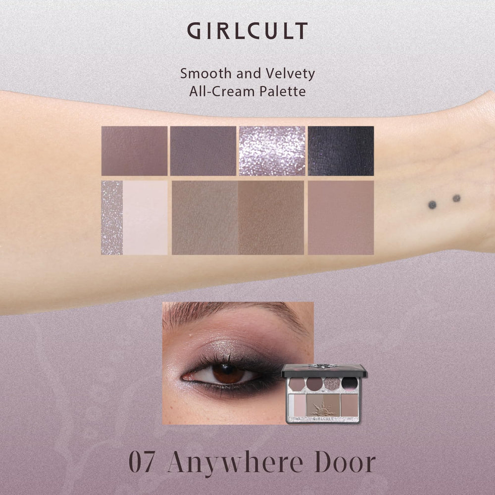 GIRLCULT close-up of matte texture demonstrating smooth blendability benefit