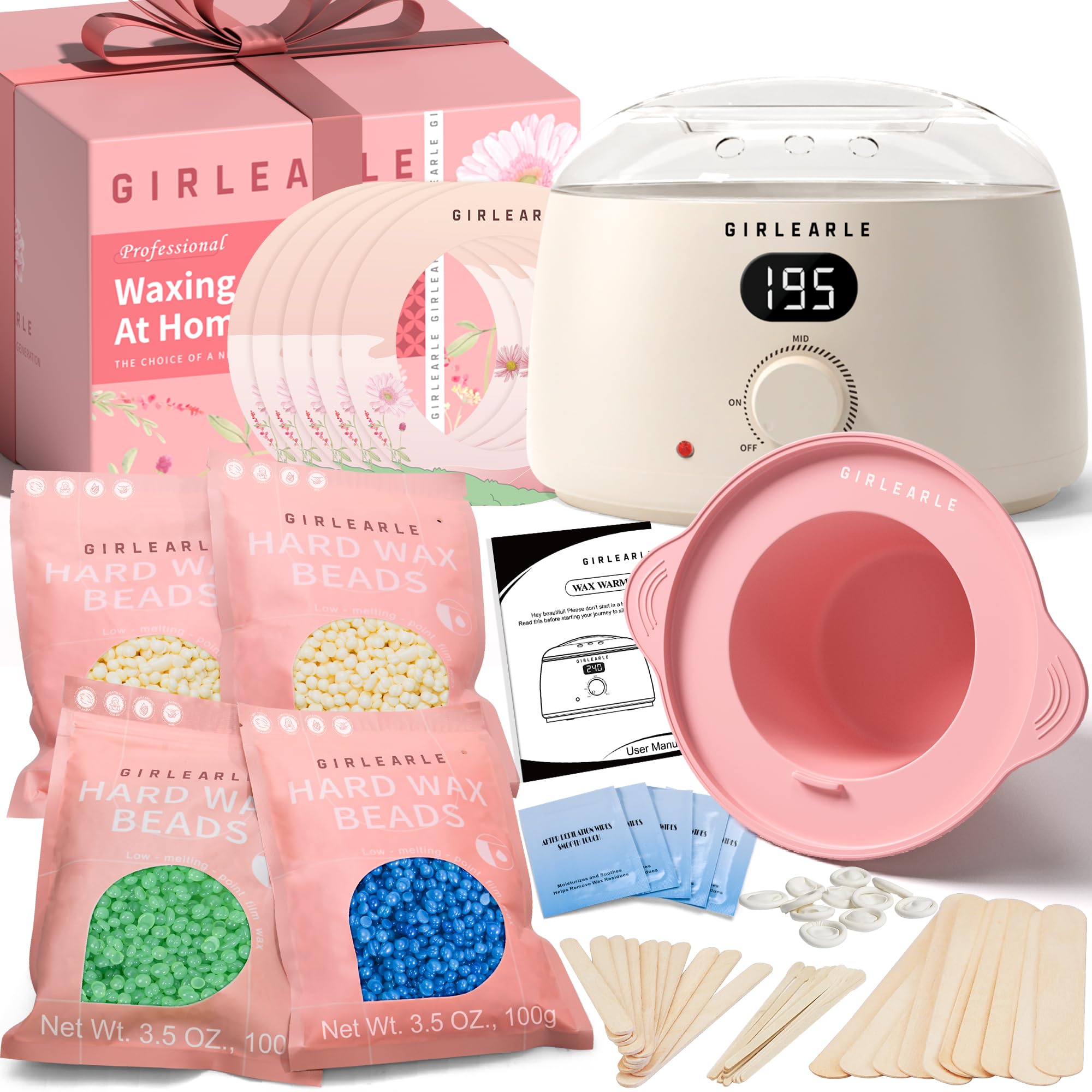 GIRLEARL front packaging showing complete kit and contents for easy gifting