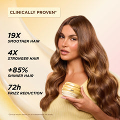 Gisou ceramide molecular graphic illustrating strand repairing benefit