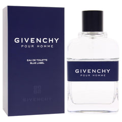 Givenchy Blue Label cap and atomizer detail for easy, precise application