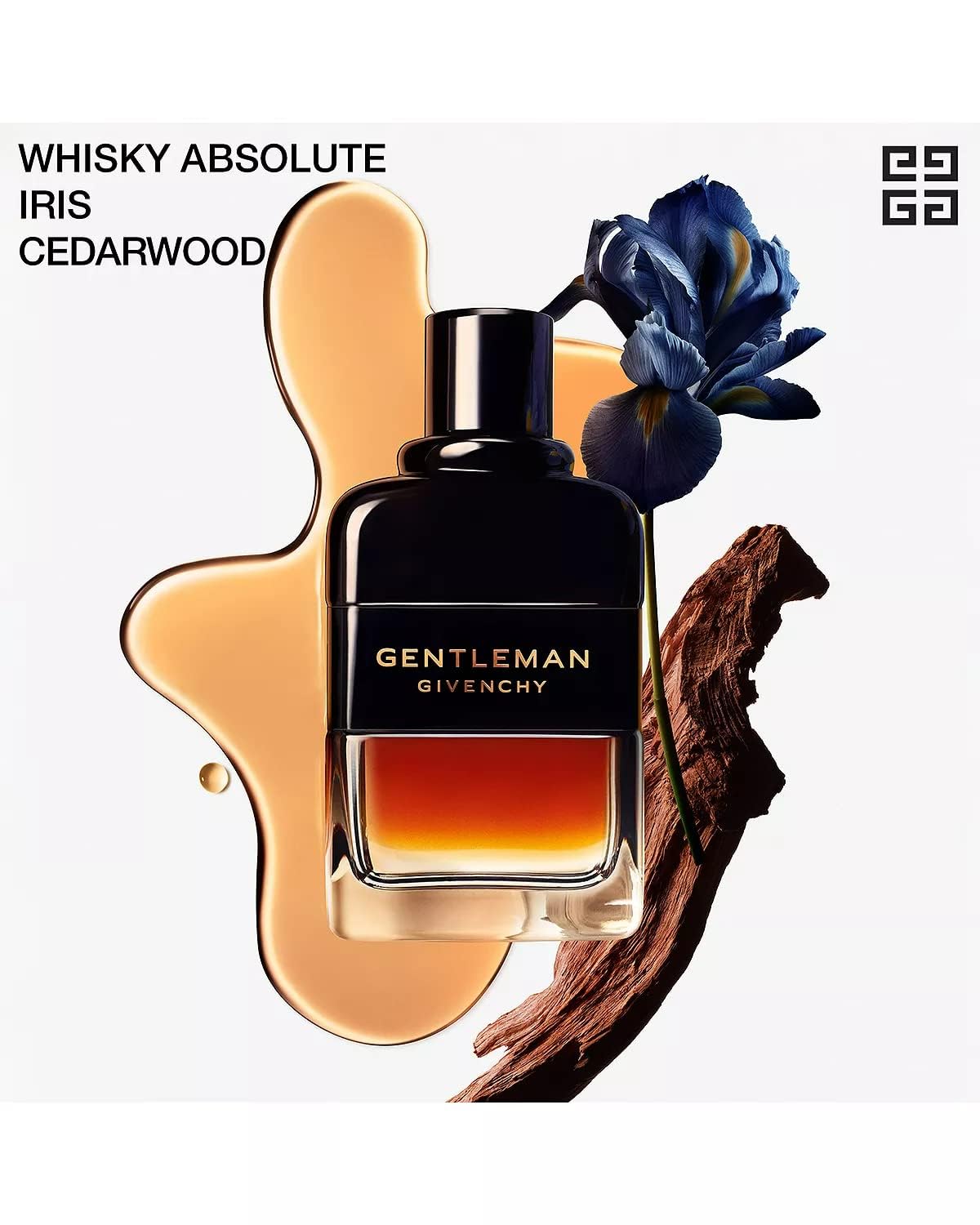 Givenchy bottle held in hand showing size comparison benefit clear scale perception