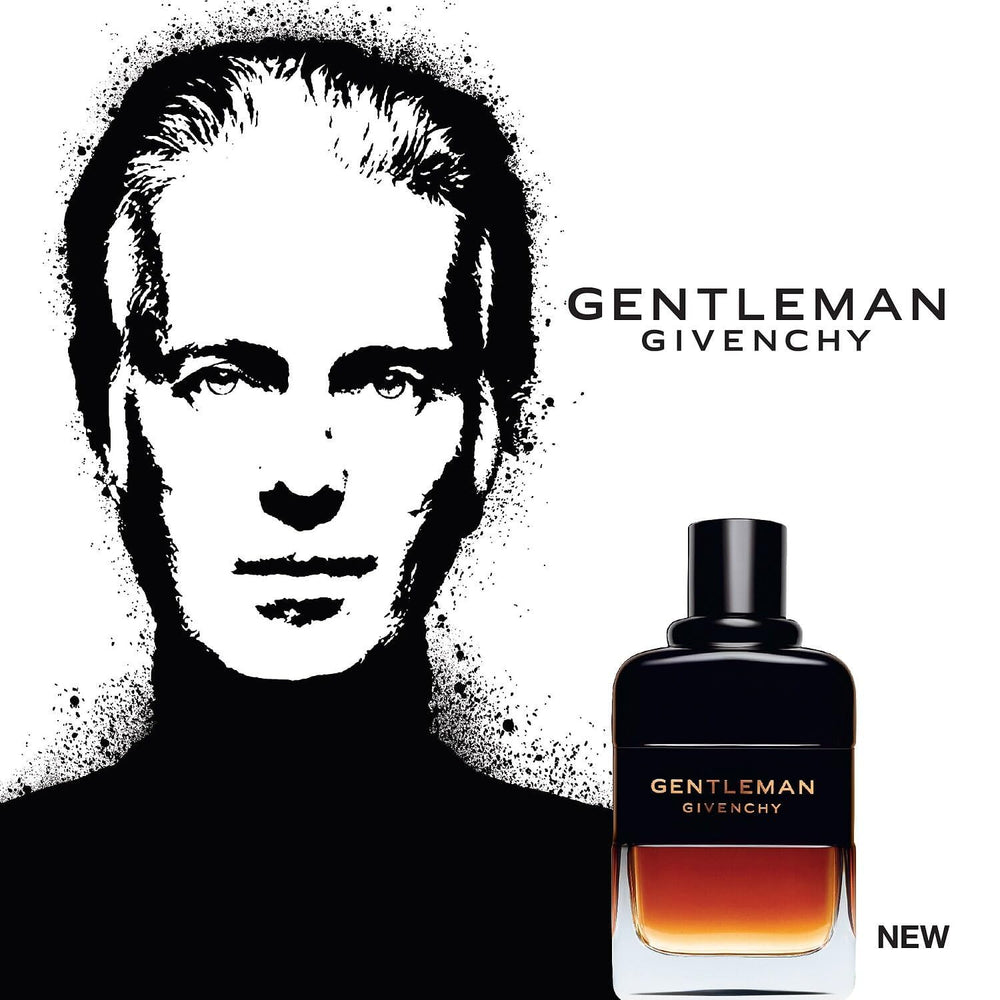 Givenchy fragrance in evening setting with jacket benefit lifestyle sophistication