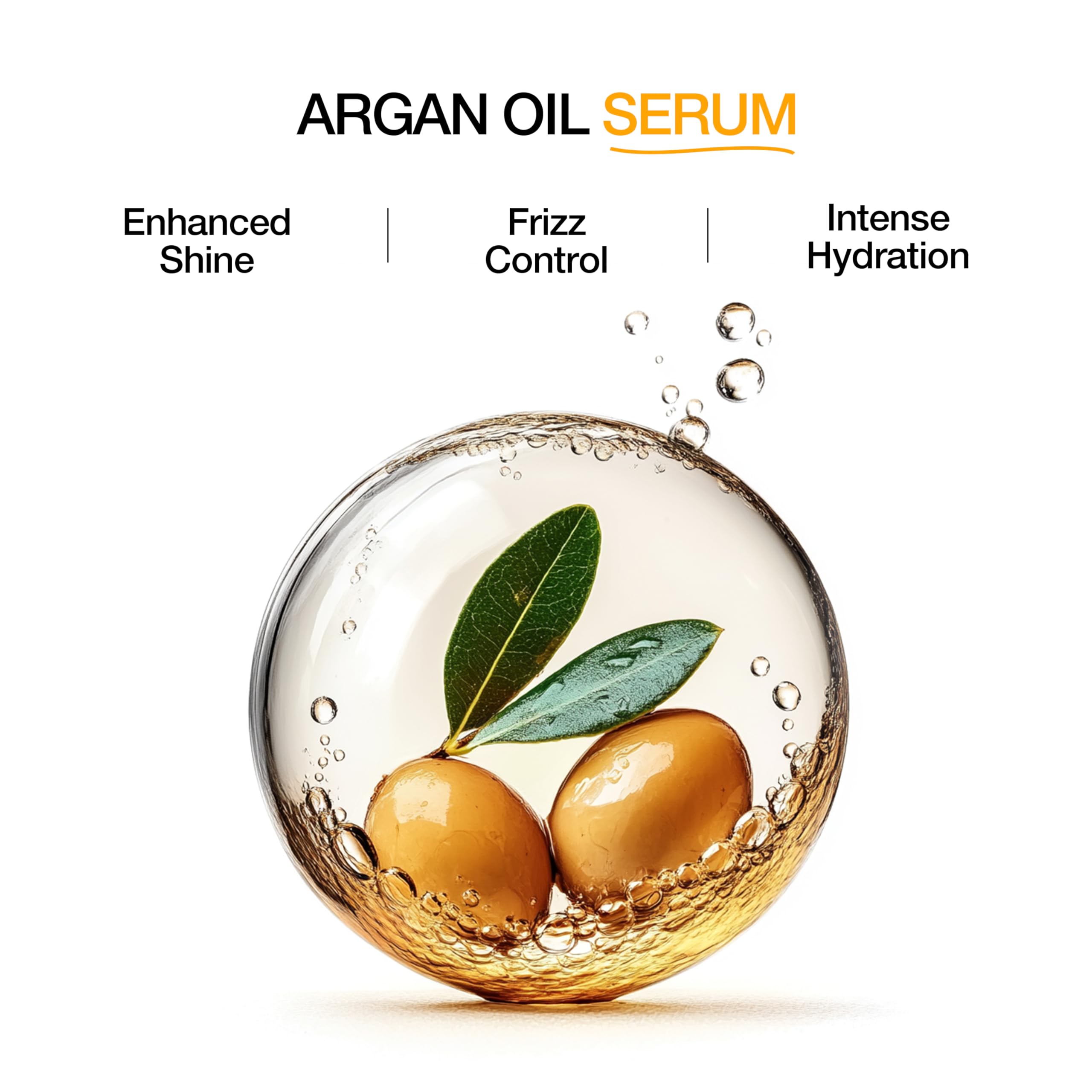 GK HAIR serum texture on a hair strand showing lightweight absorption
