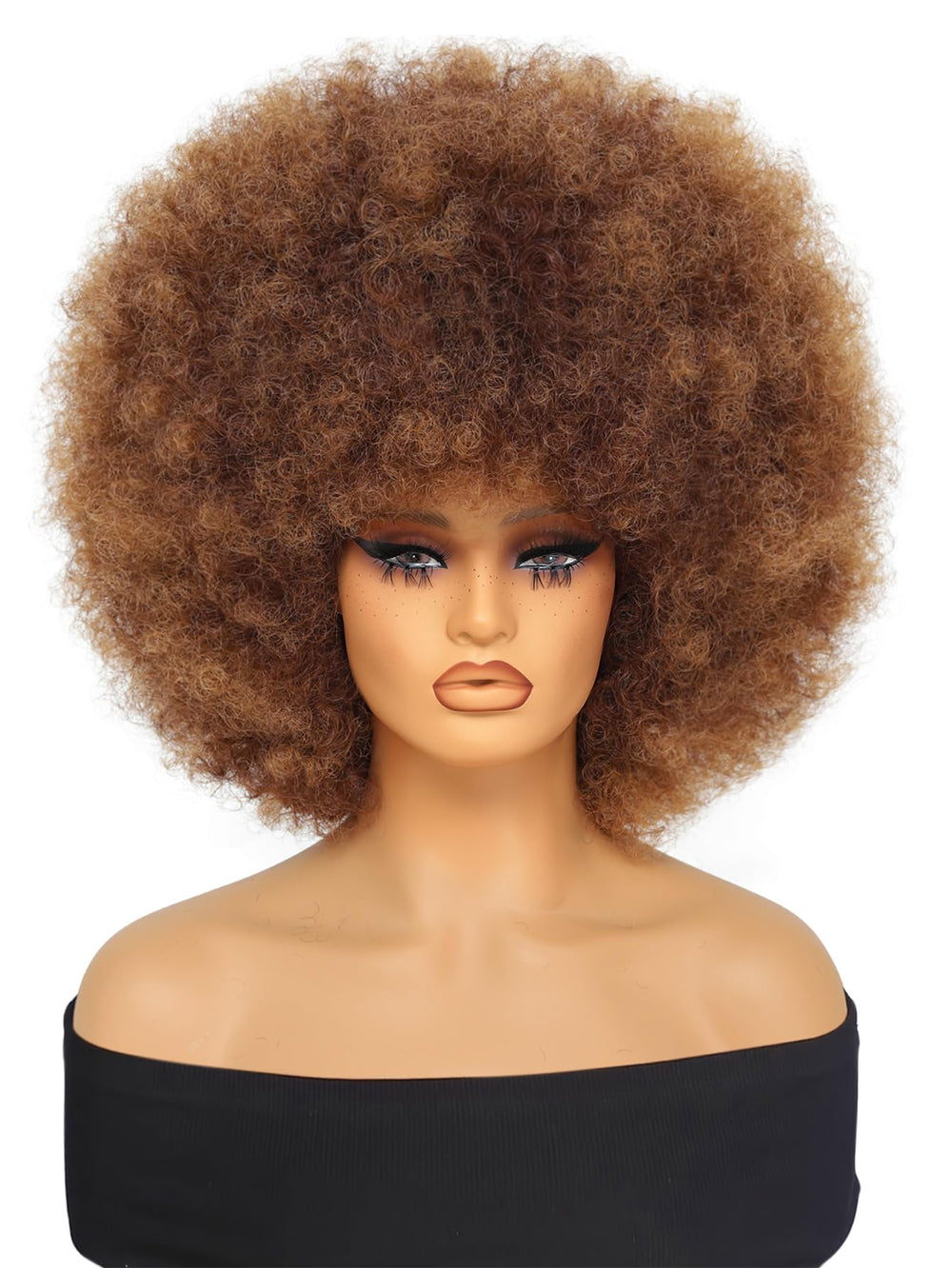 GKtineke close-up curly texture detail highlighting realistic curls and softness