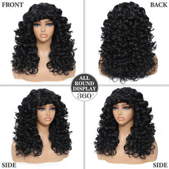 GKtineke side profile highlighting bangs and layers for flattering face framing