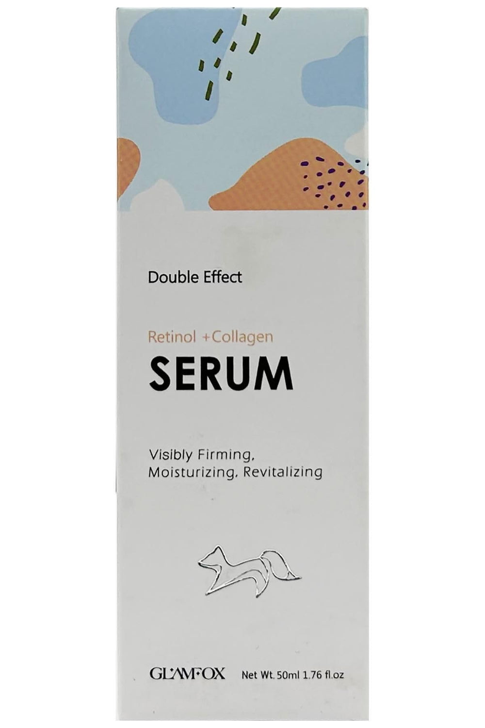 GlamFox texture closeup of serum drop highlighting lightweight absorption and hydration
