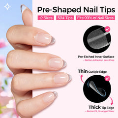 Glamonade glue gel bottle with precise applicator for secure bonds