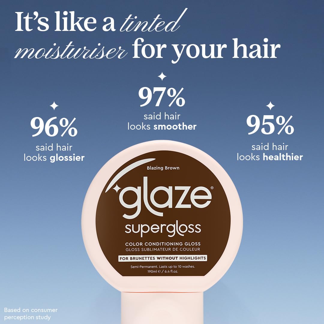 hand holding glaze bottle to show size and easy at-home treatment convenience