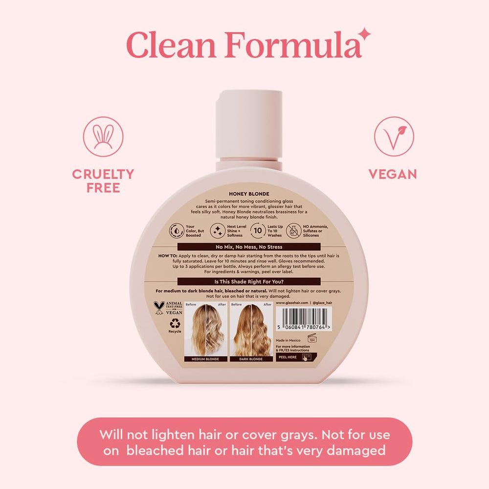 glaze product held in hand to show size and easy at-home use