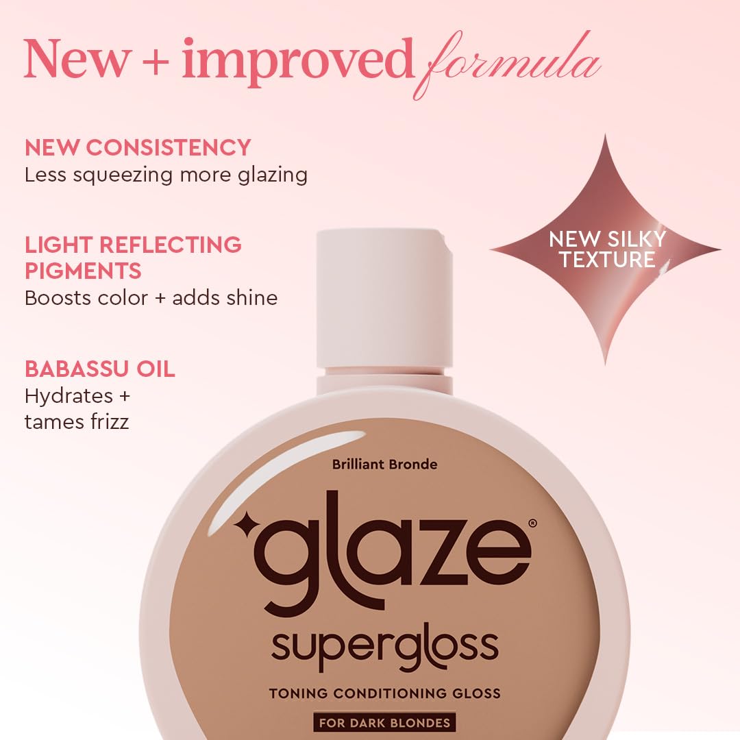 glaze gloss being applied to hair strand for even color deposit and smoothness