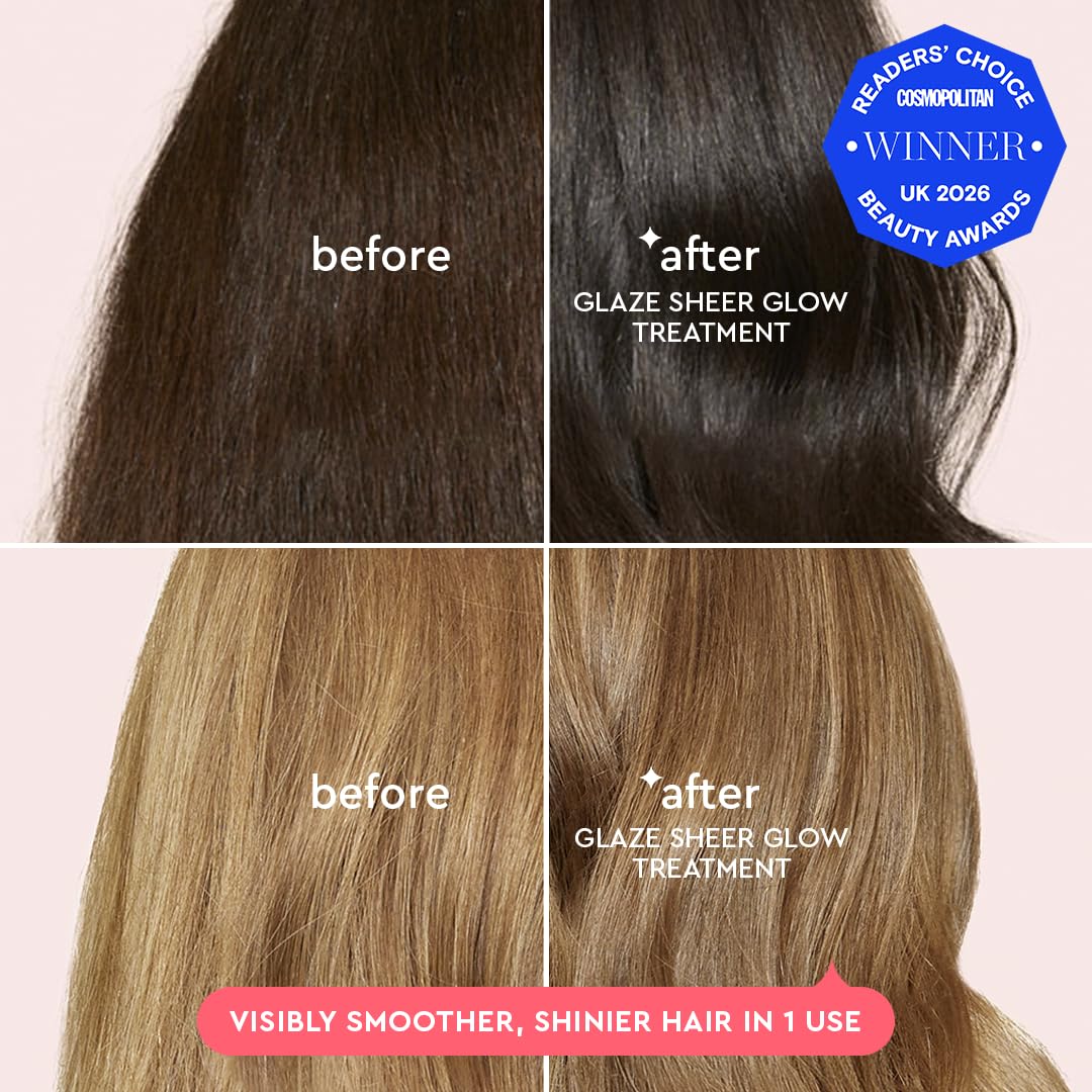 glaze clear gel texture close-up highlighting lightweight hydrating finish