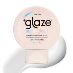 glaze front packaging showing bottle and label delivering instant shine