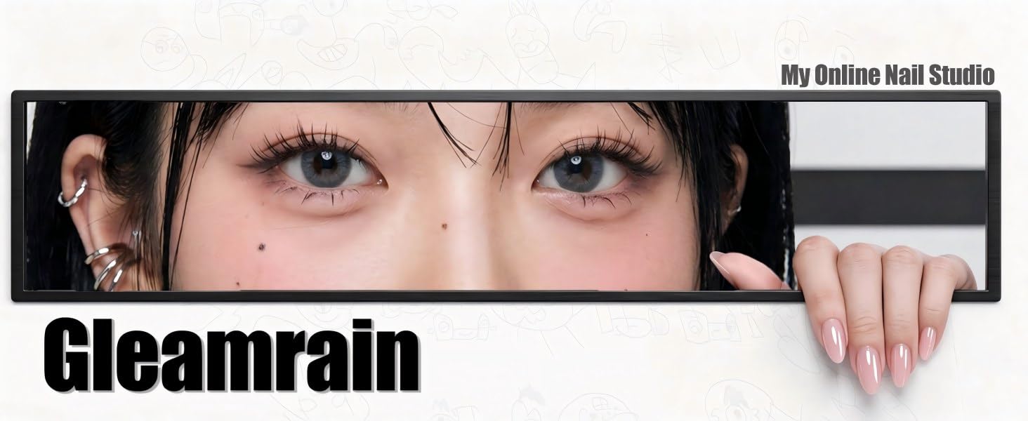 Gleamrain tools and accessories included for easy at-home application