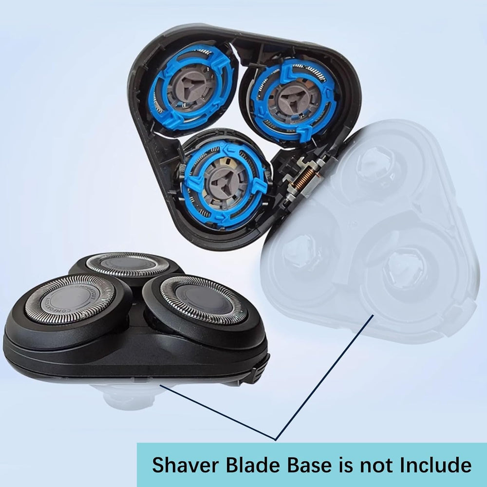 Gleway SH50 inner blade profile showing sharp cutters and self-grinding benefit