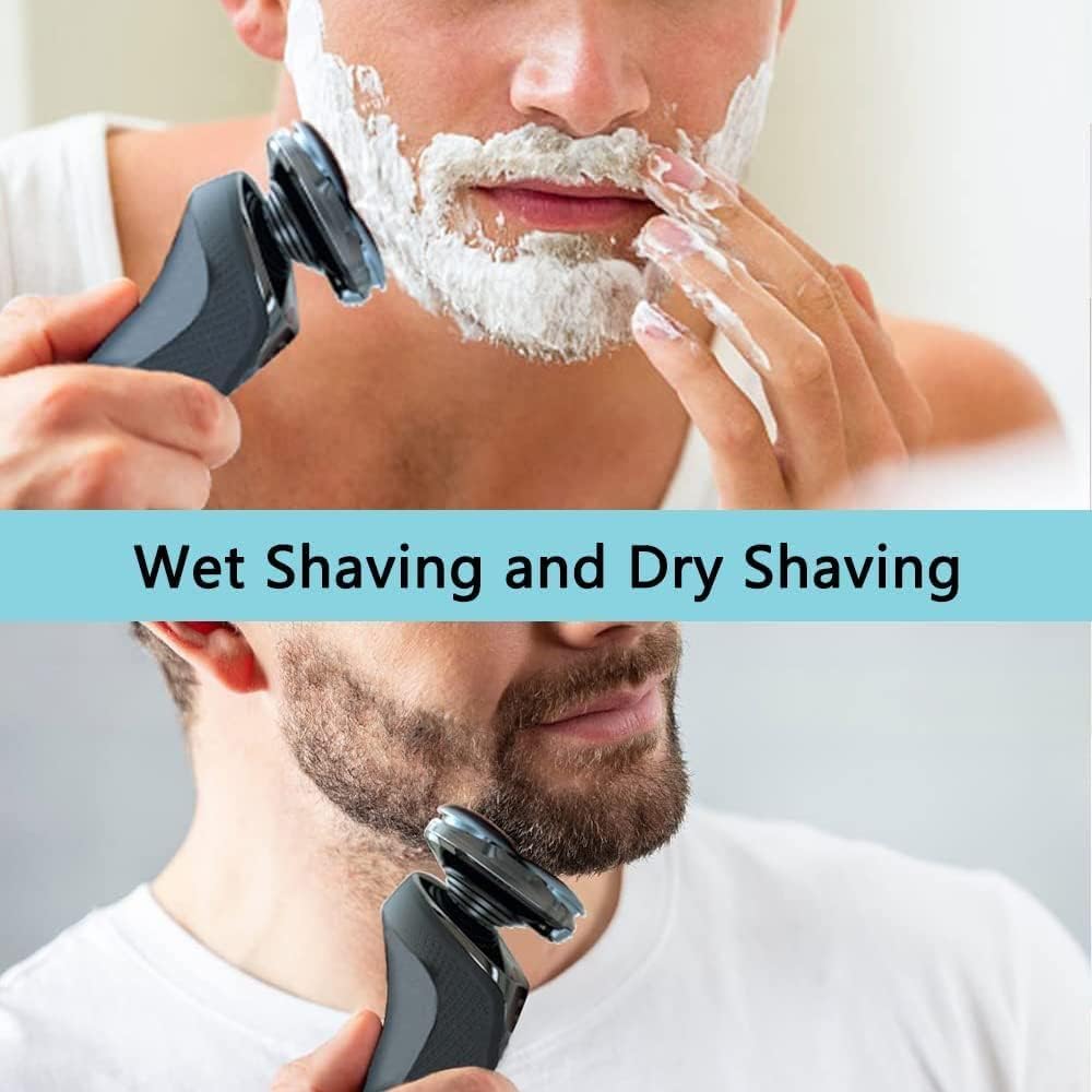 Gleway SH50 placed on bathroom counter near shaver for convenient daily use