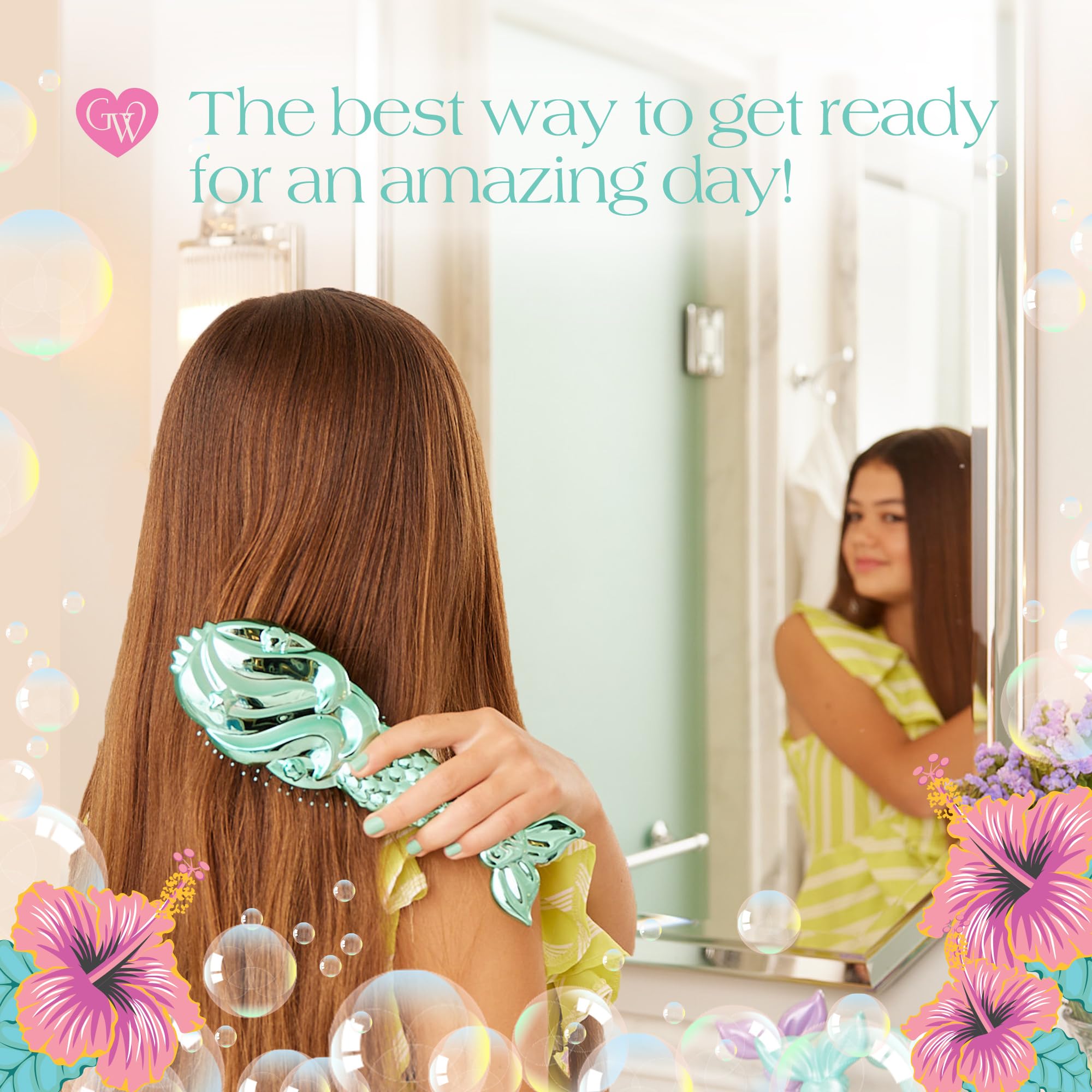 Glimmer Wish packaging and label highlighting toxin-free, dermatologist-tested