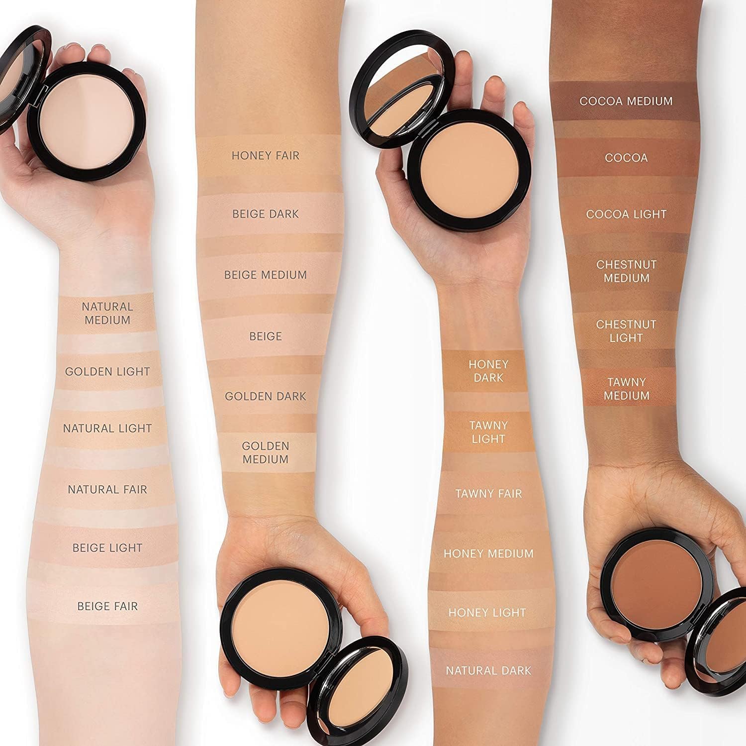 Glo Skin Beauty product beside green tea leaves and vitamins C E indicating antioxidant benefit
