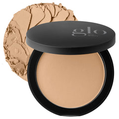 Glo Skin Beauty compact front view showing sleek packaging and portability