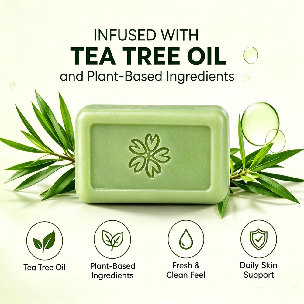 glo7 skinCare bar close-up texture highlighting gentle lather