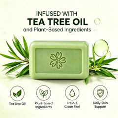 glo7 skinCare bar close-up texture highlighting gentle lather