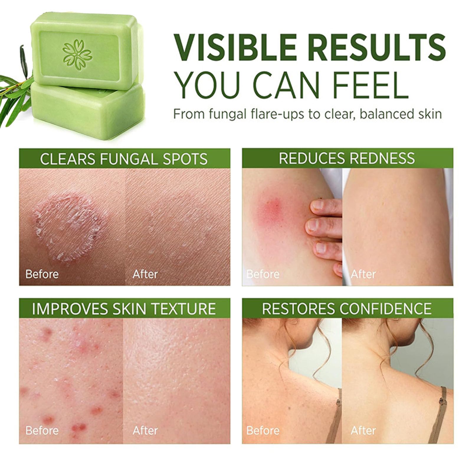 glo7 skinCare ingredient label close-up showing tea tree oil inclusion