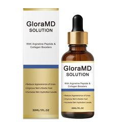 Gloramd Solution front bottle view showing sleek packaging and brand clarity