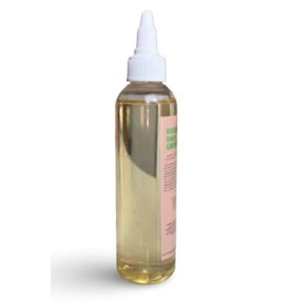Glossed by Nae bottle on a bathroom shelf in lifestyle scene emphasizing daily routine convenience
