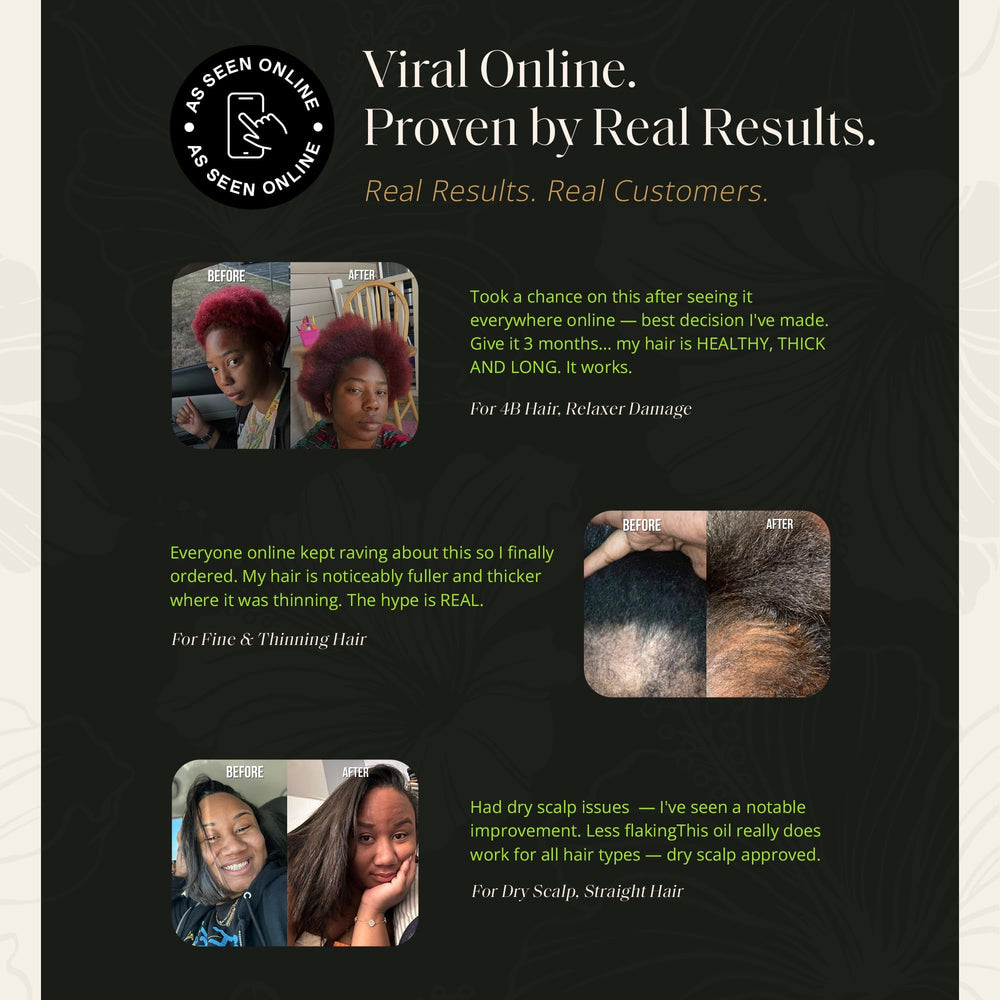 Glossed by Nae applied to scalp in demo to illustrate targeted nourishment and soothing benefit