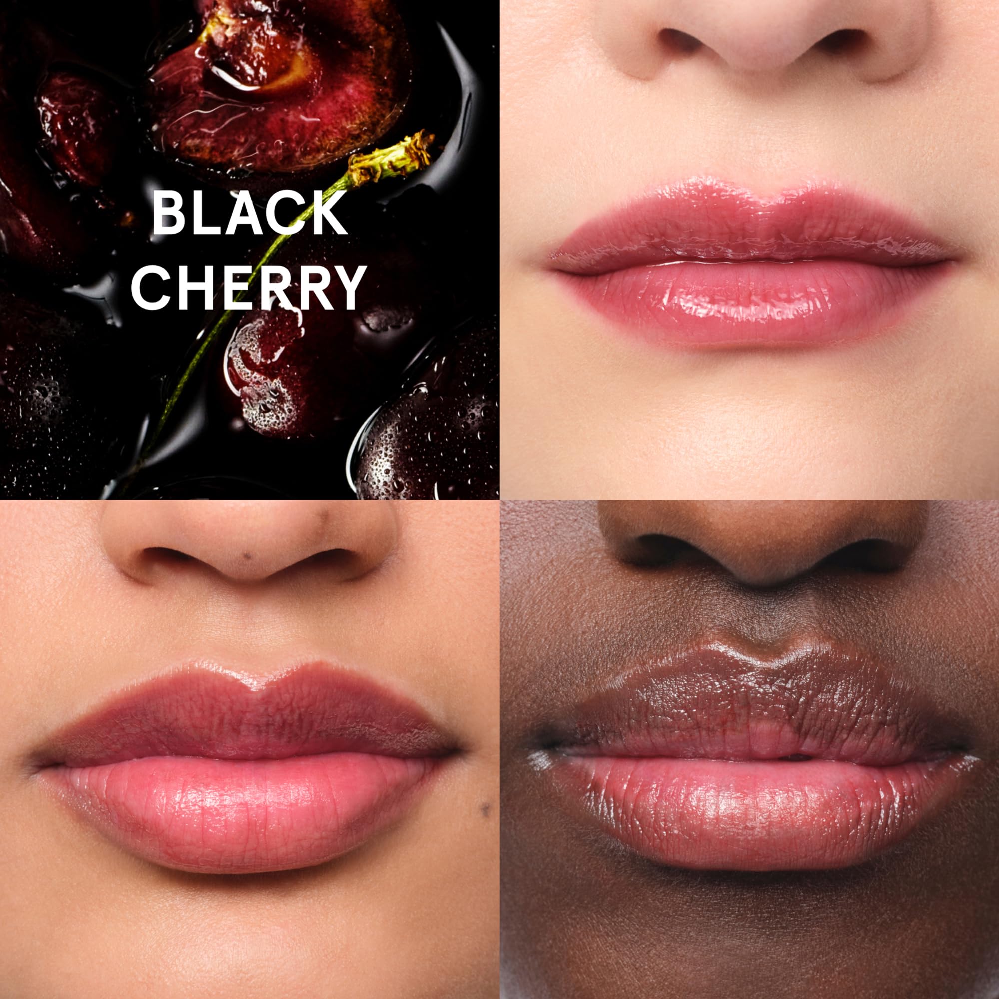 glossier balm dotcom label detail highlighting ingredients and brand clarity
