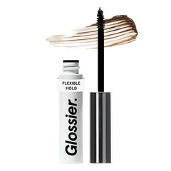 Glossier Boy Brow front packaging showing Brown shade and quick grooming benefit
