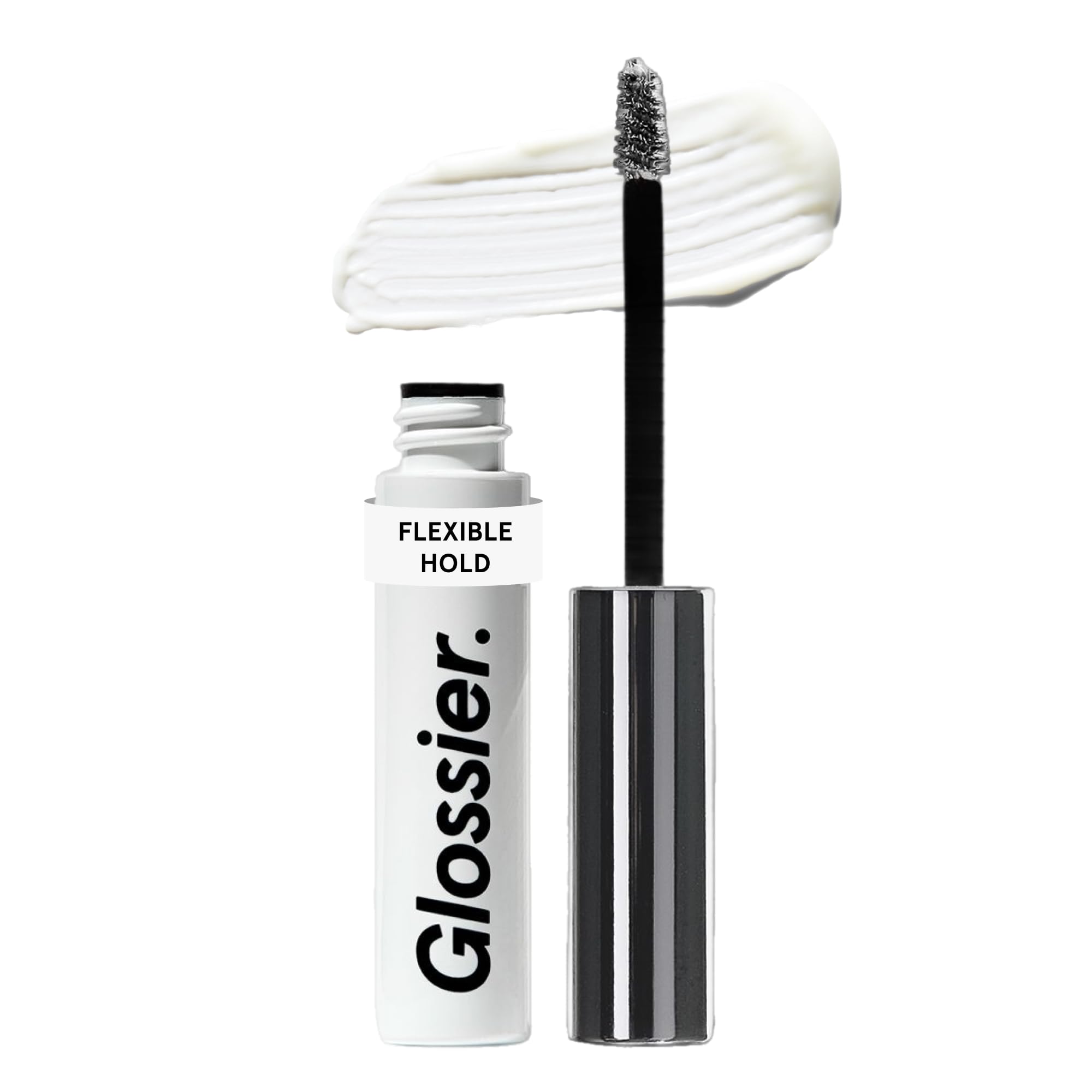 Glossier Boy Brow front packaging showing clear groomed finish