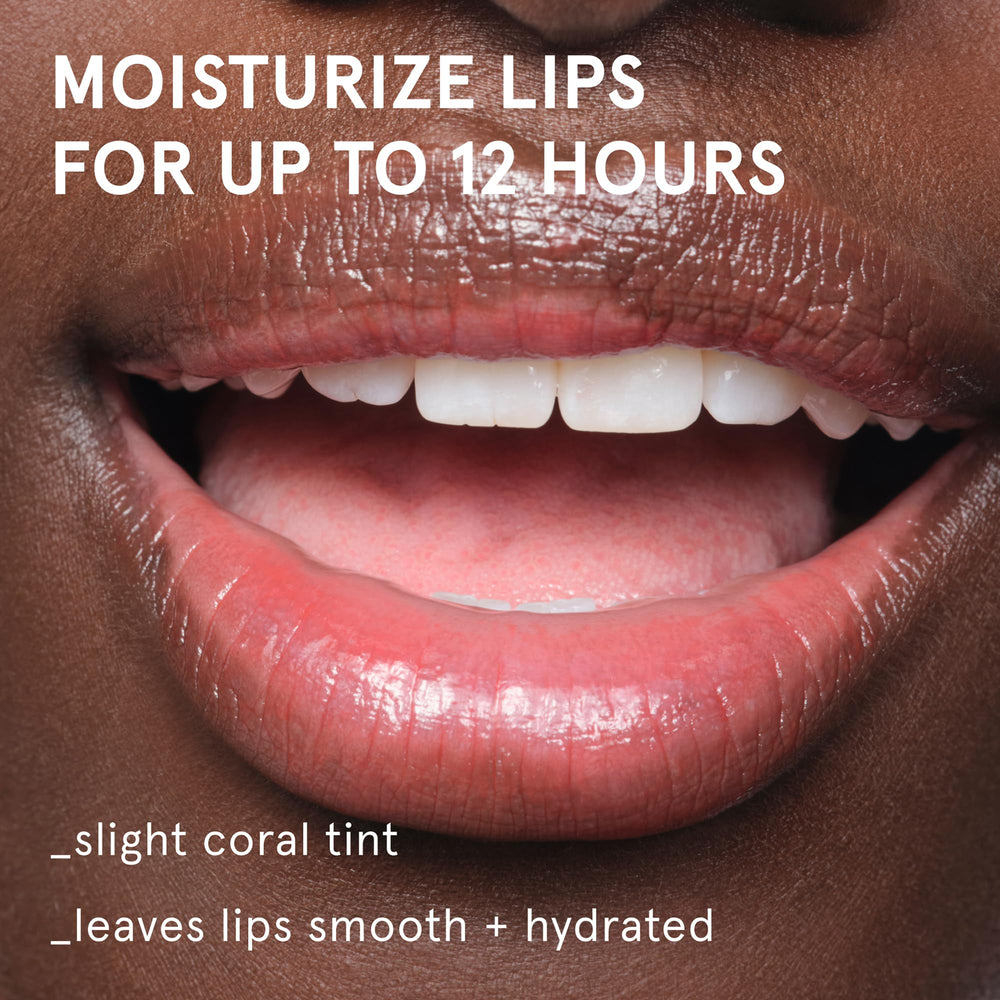 Glossier tube with cap off illustrating easy applicator and travel-friendly design