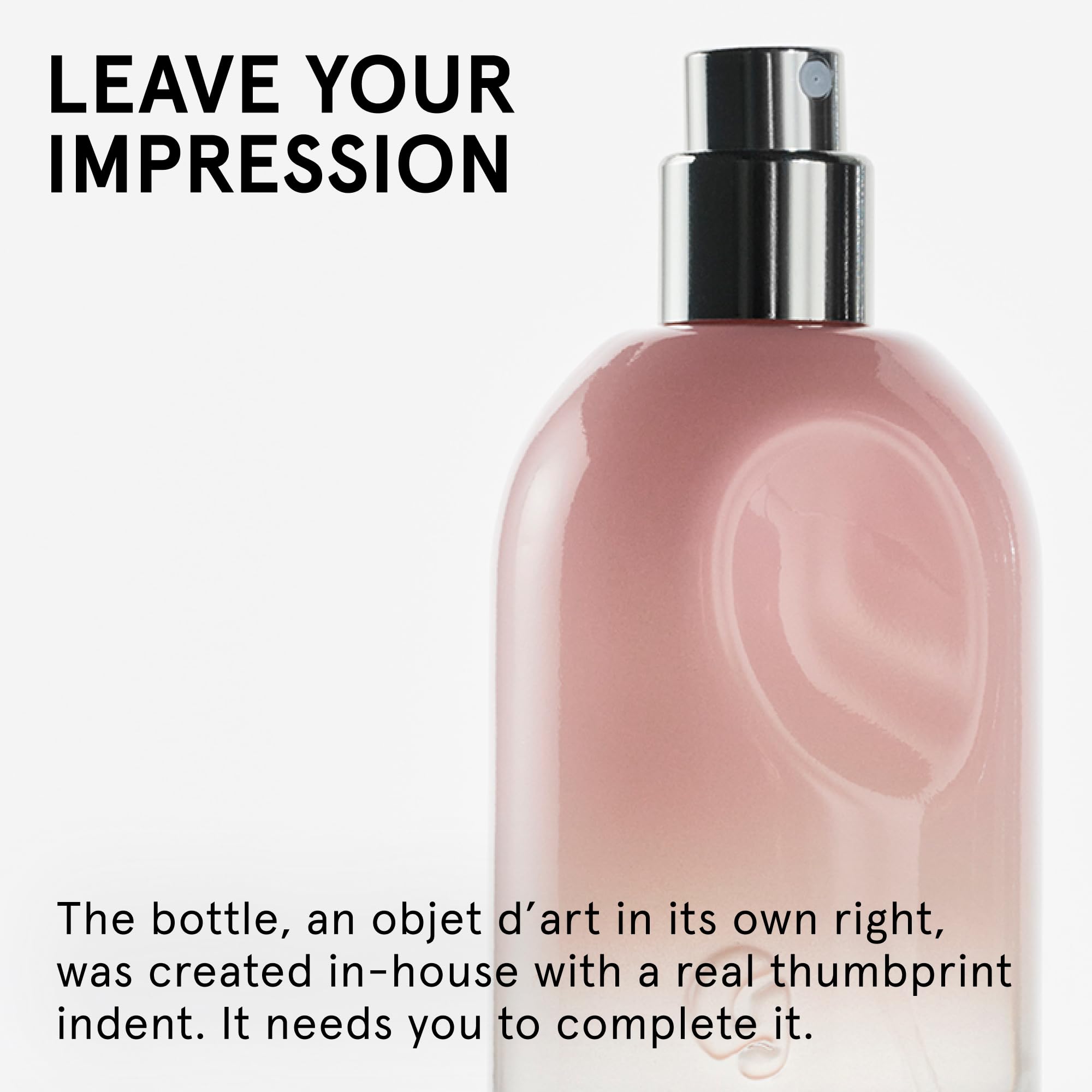 Glossier You held in hand to show 50 ml size and travel-friendly convenience