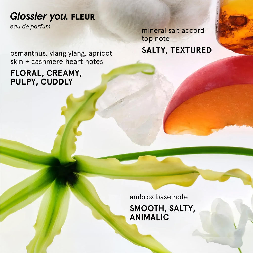 Glossier You Fleur close-up nozzle detail showing quality and ease of use