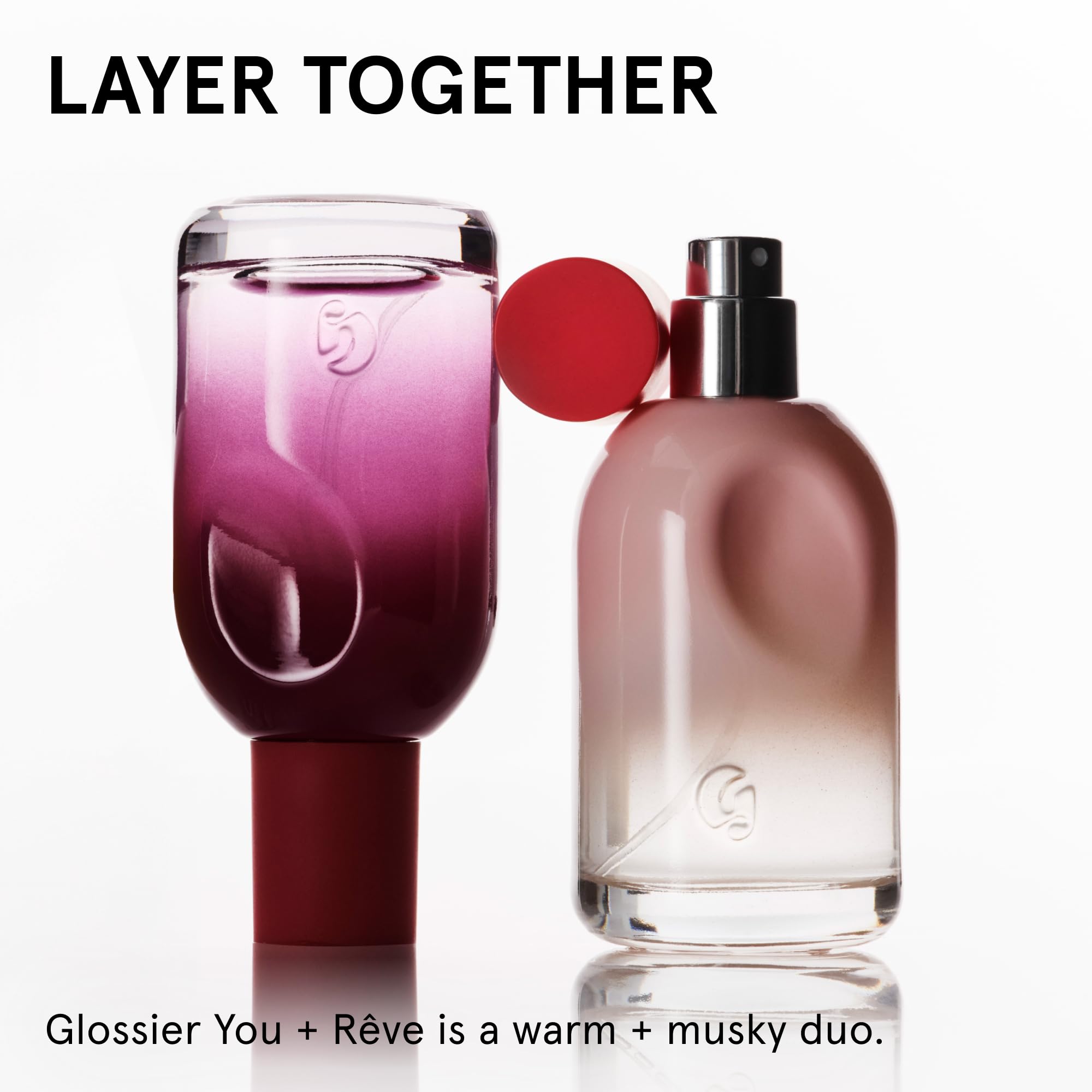 Glossier You Rêve on a bedside table in a lifestyle scene for everyday use