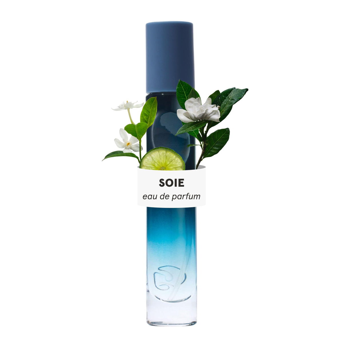 Glossier You Soie front bottle showing compact 8ml size and sleek design benefit travel-friendly