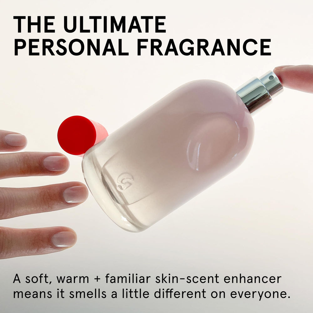 Glossier You thumbprint indent detail highlighting signature design