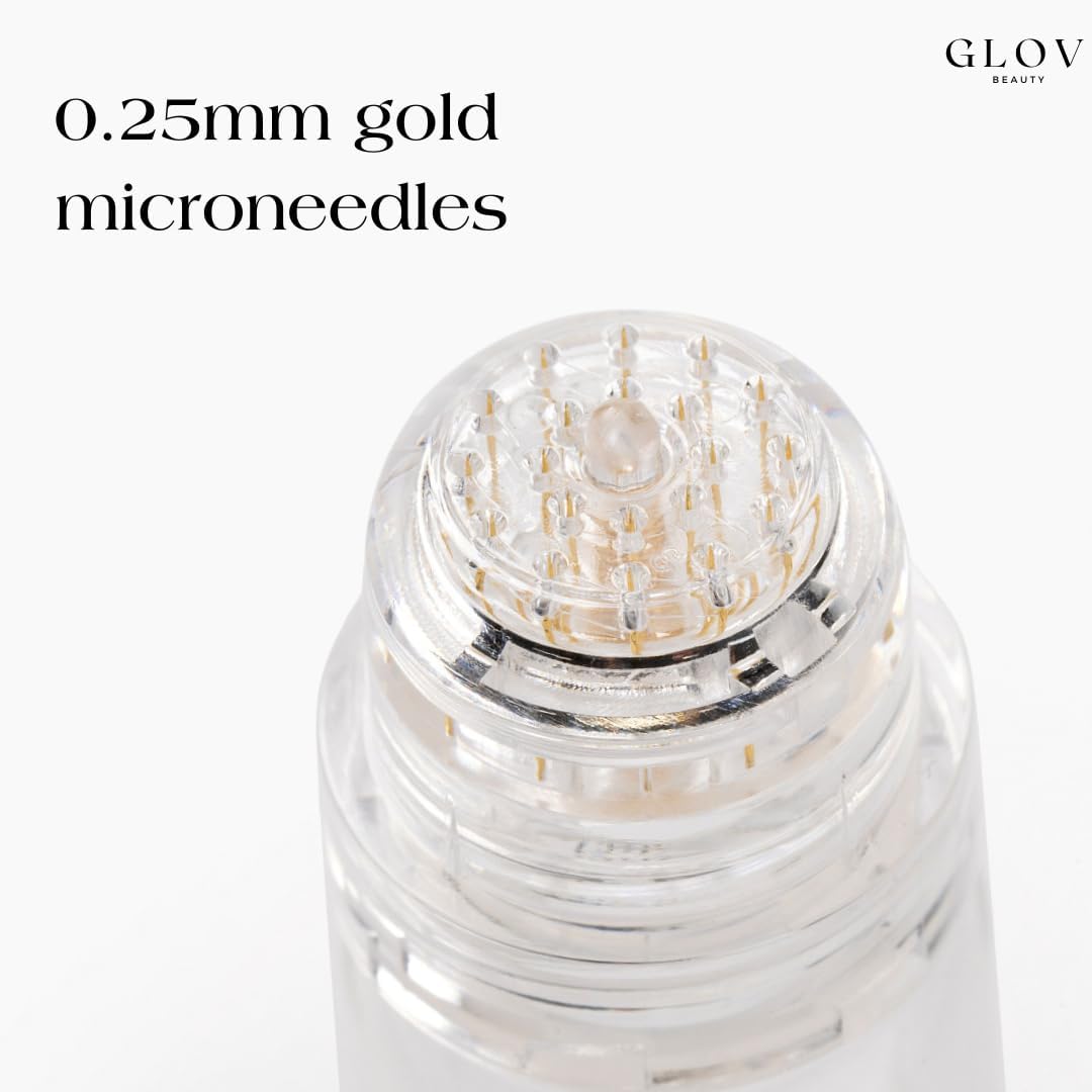 Glov Beauty size comparison with hand to show travel-friendly scale