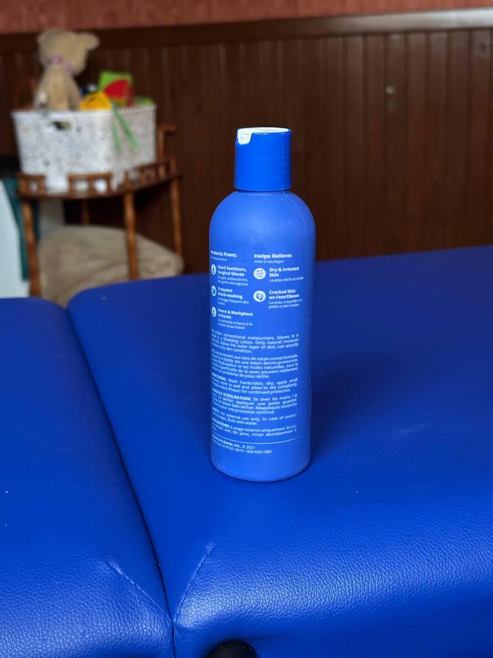 Gloves In A Bottle label and ingredients view emphasizing transparency