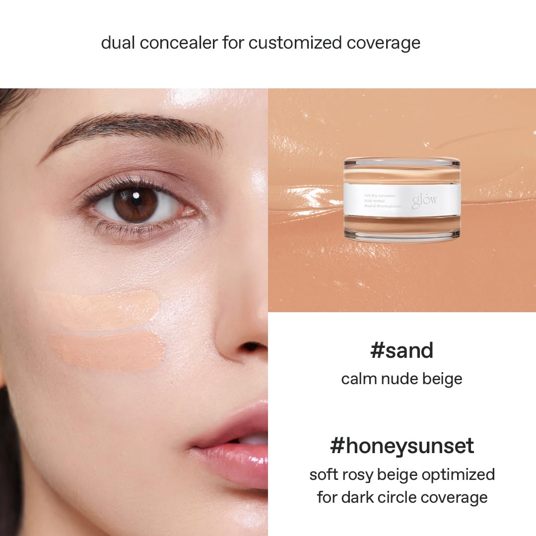 glow label ingredients focus showing key soothing components and clean formulation benefits