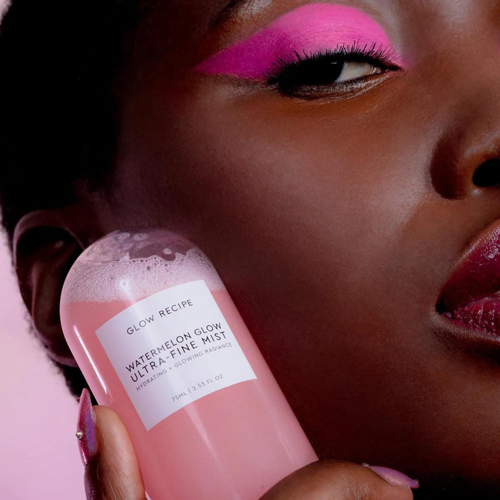 Glow Recipe watermelon and hibiscus ingredients highlighting gentle AHAs