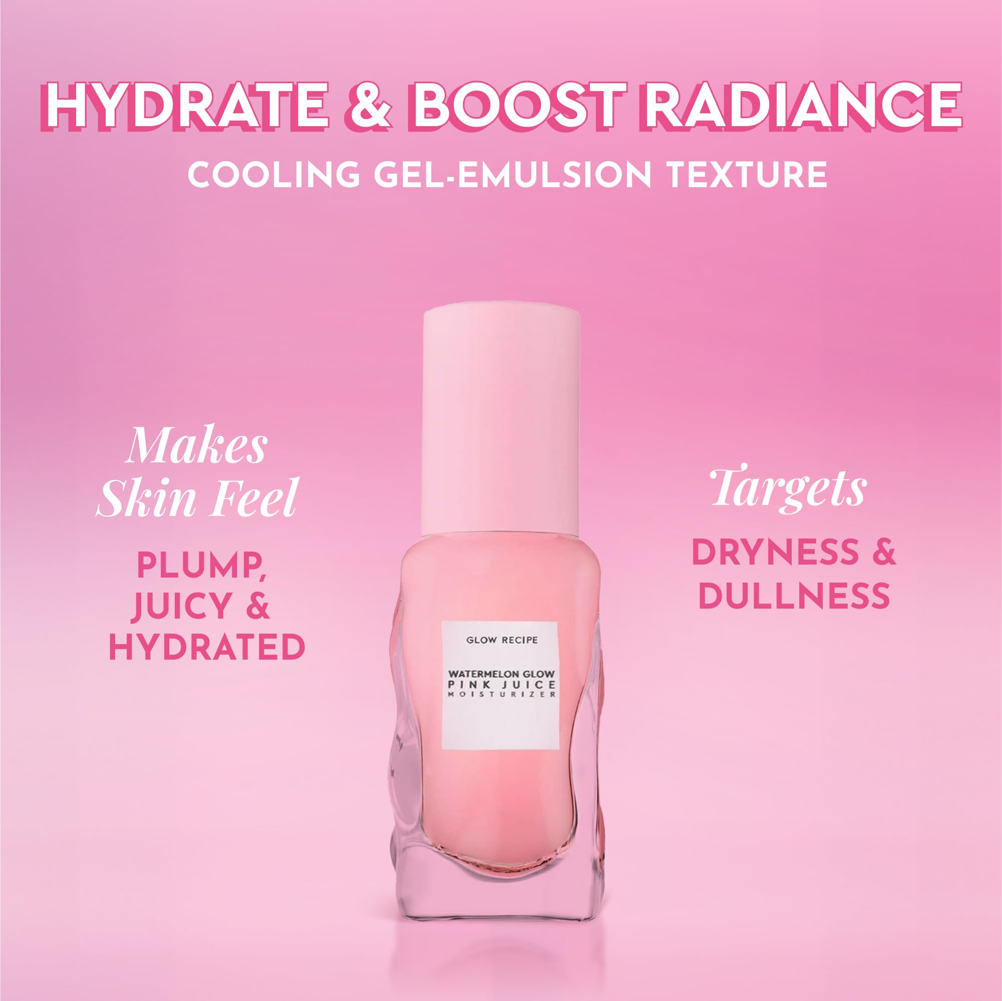 Glow Recipe ingredient label highlighting key botanicals and clean formula